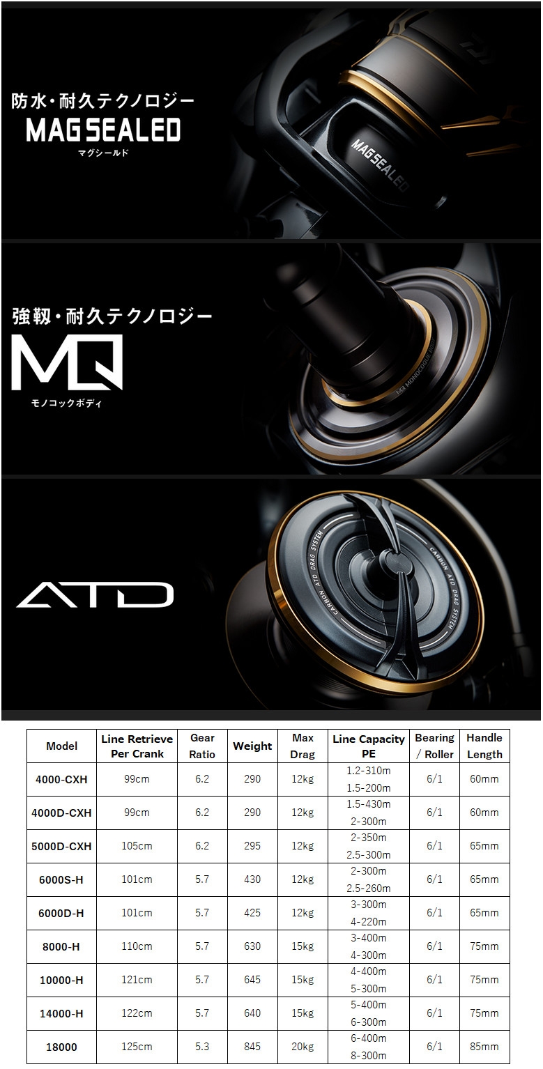 Daiwa 22 Caldia SW