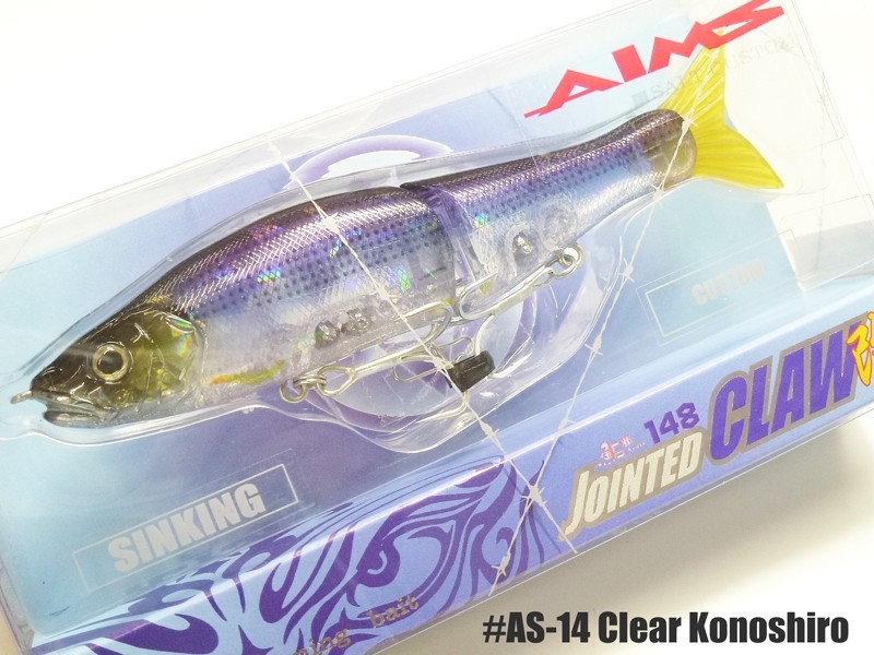 AIMS x Gan Craft Jointed Claw 148 Salt Custom