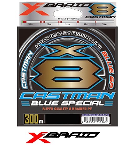XBRAID Castman Blue Special X8 300m