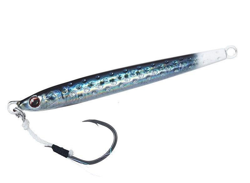 Daiwa Shore Spartan Dartin' Jig 30g - Real Glow Iwashi
