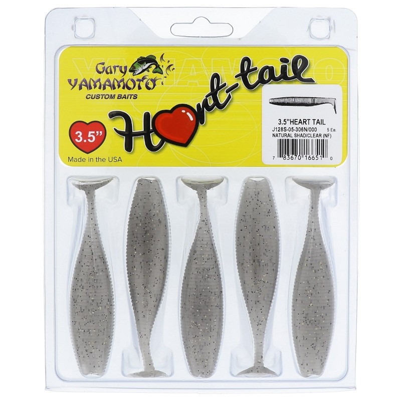 Gary Yamamoto Heart Tail 3.5"