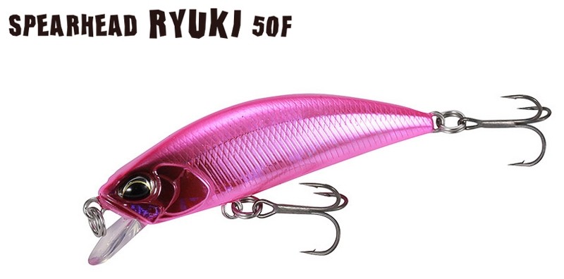 Leurre Duo Spearhead Ryuki 50F Flottant – Silencieux, 50 Mm, Pour La Pêche Au Bass