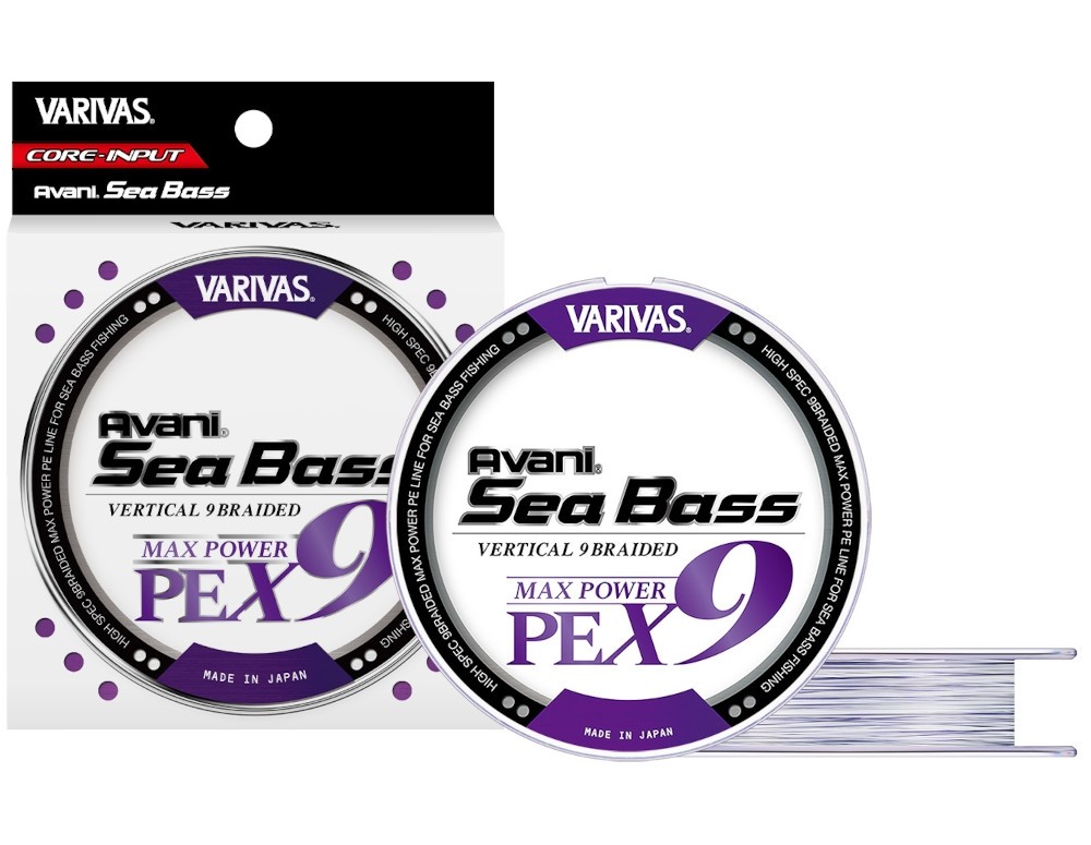 Varivas Avani Seabass Max Power PE X9 150m