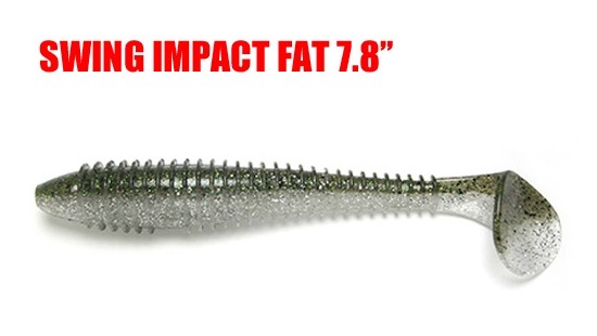 Keitech Swing Impact Fat 7.8"