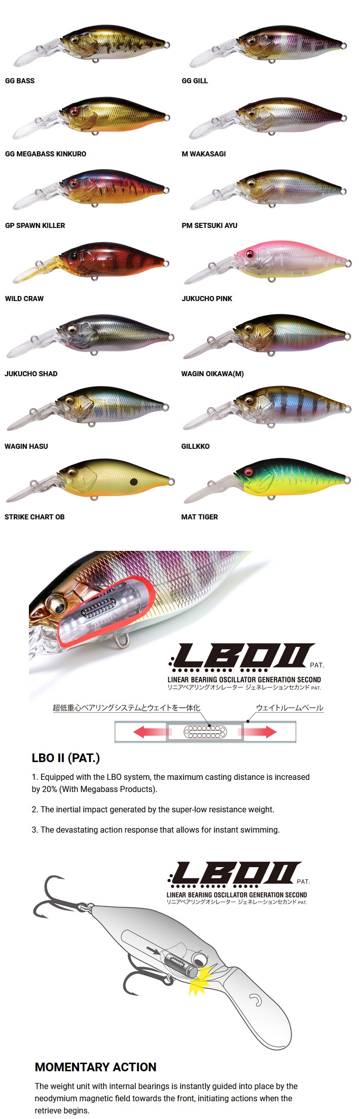 Megabass Deep-X 100 LBO