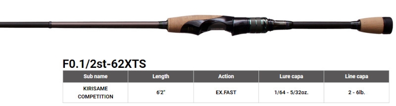 Megabass 2023 Orochi X10 F0.1/2st-62XTS