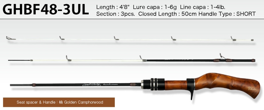 Megabass Great Hunting Huntsman GHBF48-3UL