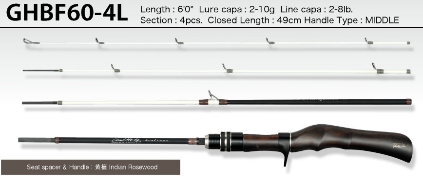 Megabass Great Hunting Huntsman GHBF48-3UL