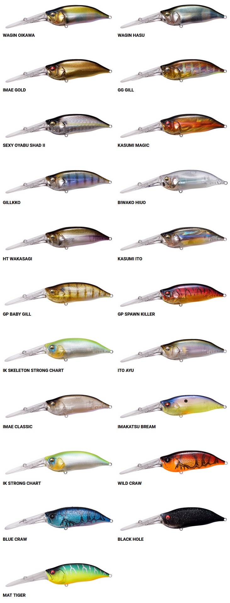 Megabass IxI Shad TX