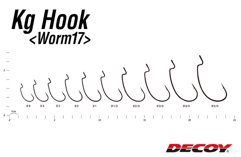 Decoy Kg Hook Worm 17