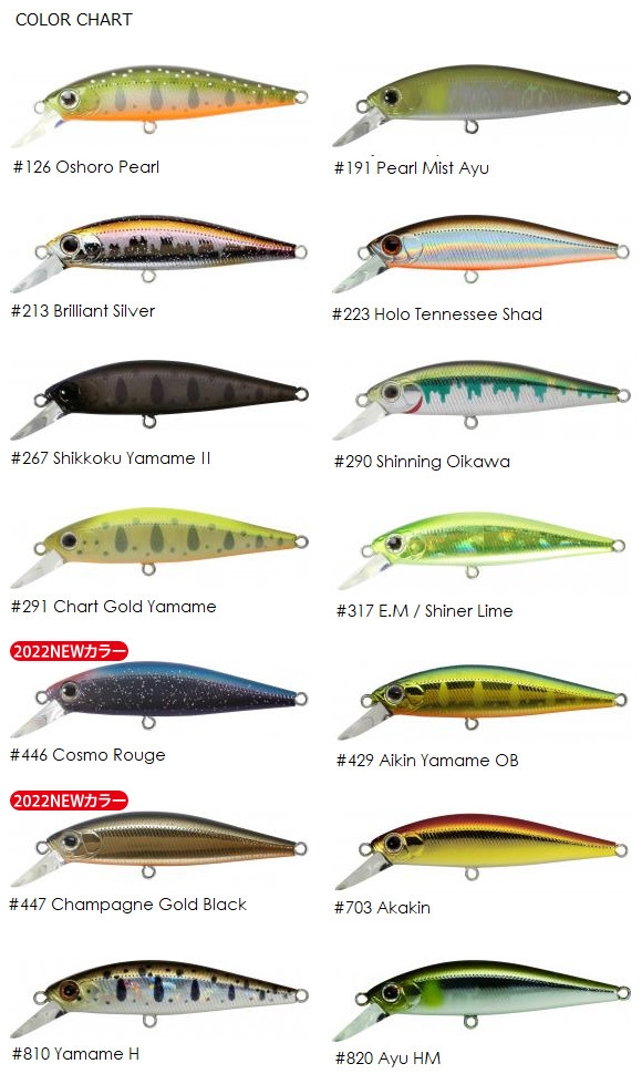 Cheap Zipbaits Rigge Flat 50S Light SW Sinking Lure 718 (6090)
