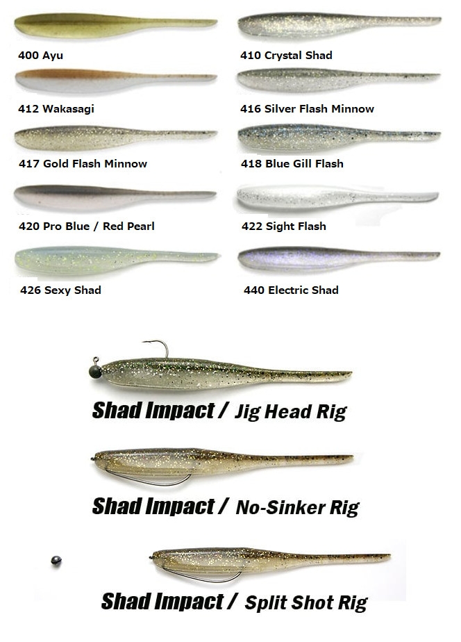Keitech Shad Impact 4"