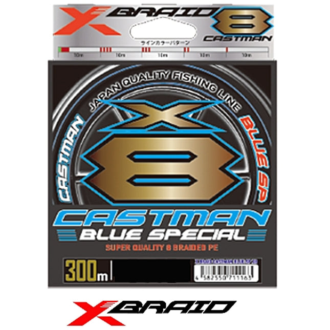 XBRAID Castman Blue Special X8 300m
