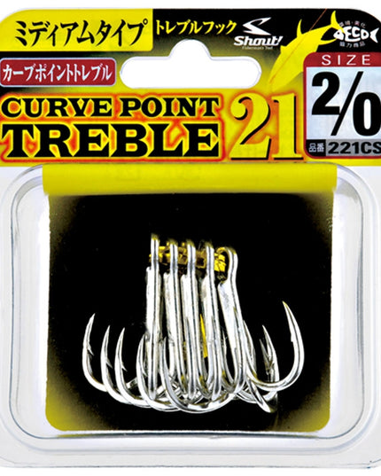 Shaut Curve Point Treble 21