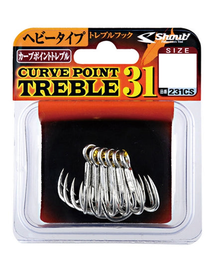 Shaut Curve Point Treble 31