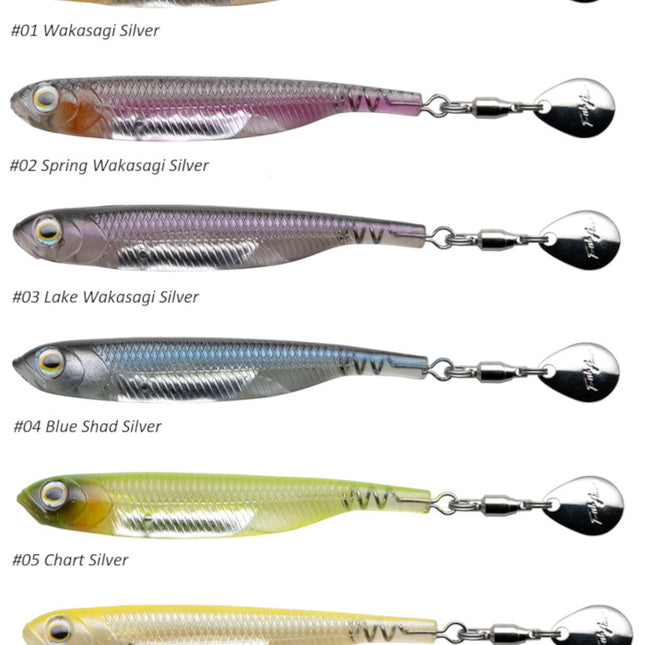 Fish Arrow Flash-J Spin Elastomer 3"