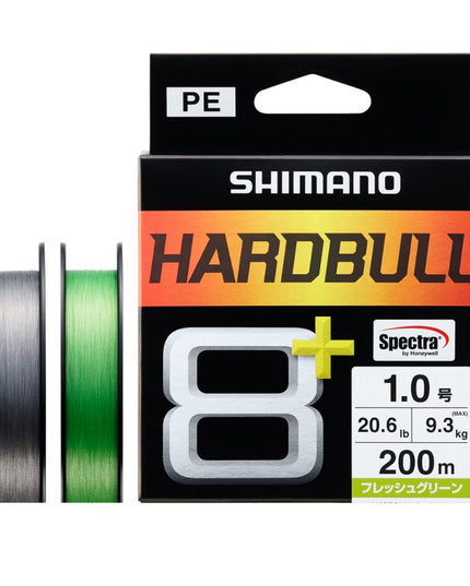 Shimano Hard Bull 8+ 200m Steel Gray