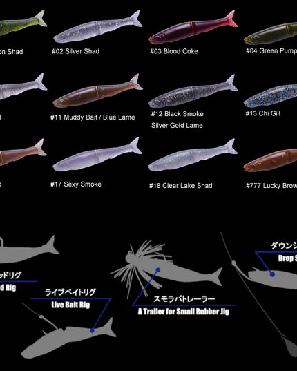 Gan Craft Jointed Claw Shape-S 2.5"